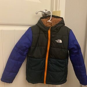 The Northface Boy’s Kids Boys’ Reversible Shasta Full-Zip Hooded Jacket